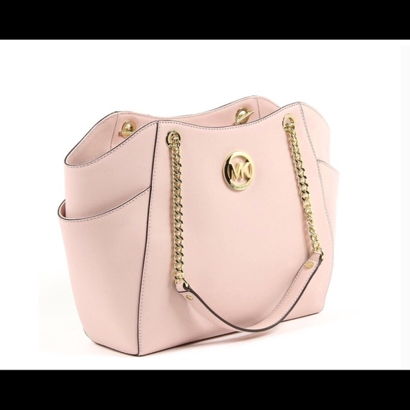 Michael Kors Handbags - Michael Kors Baby Pink Jet Set